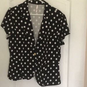 Polka dots top
